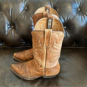Loblan Men's Brown Cowboy & Western Boots size 9.5